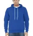 BELLA+CANVAS 3719 Unisex Cotton/Polyester Pullover in True royal front view