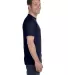 518T Hanes 6.1 oz. Beefy-T® Tall Navy side view