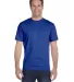 518T Hanes 6.1 oz. Beefy-T® Tall Deep Royal front view