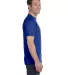 518T Hanes 6.1 oz. Beefy-T® Tall Deep Royal side view