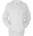 0260TC Unisex Beach Hoodie in White front view