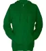 0260TC Unisex Beach Hoodie in Kelly green front view
