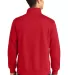 ST253 - Sport-Tek 1/4-Zip Sweatshirt True Red back view