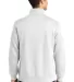 ST253 - Sport-Tek 1/4-Zip Sweatshirt White back view