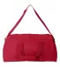 8806 Liberty Bags Large Recycled Polyester Square  in Red back view