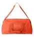 8806 Liberty Bags Large Recycled Polyester Square  in Neon orange back view