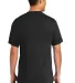 Port & Company Tall 50/50 T-Shirt with Pocket PC55 Jet Black back view