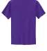 Port & Company Tall 50/50 T-Shirt with Pocket PC55 Purple back view