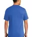 Port & Company Tall 50/50 T-Shirt with Pocket PC55 Royal back view