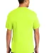 Port & Company Tall 50/50 T-Shirt with Pocket PC55 Safety Green back view