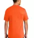 Port & Company Tall 50/50 T-Shirt with Pocket PC55 Safety Orange back view