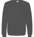 SS3000 - Independent Trading Co. - Crewneck Sweats Charcoal front view
