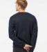 SS3000 Independent Trading Co. Crewneck Sweatshirt in Classic navy back view
