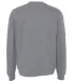 SS3000 - Independent Trading Co. - Crewneck Sweats Gunmetal Heather back view