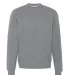 SS3000 - Independent Trading Co. - Crewneck Sweats Gunmetal Heather front view