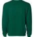 SS3000 - Independent Trading Co. - Crewneck Sweats Dark Green back view