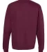 SS3000 - Independent Trading Co. - Crewneck Sweats Maroon back view