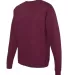 SS3000 - Independent Trading Co. - Crewneck Sweats Maroon side view