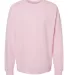 SS3000 - Independent Trading Co. - Crewneck Sweats Light Pink front view