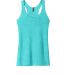 Next Level 6733 Tri-Blend Racerback Tank in Tahiti blue