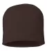 SP08 Sportsman 8 Inch Knit Beanie  in Brown back view