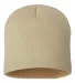 SP08 Sportsman 8 Inch Knit Beanie  in Camel front view