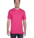 780 Anvil Middleweight Ringspun T-Shirt in Hot pink front view