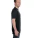 780 Anvil Middleweight Ringspun T-Shirt in Black side view