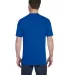 780 Anvil Middleweight Ringspun T-Shirt in Royal blue back view