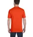 780 Anvil Middleweight Ringspun T-Shirt in Orange back view