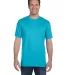 780 Anvil Middleweight Ringspun T-Shirt in Pool blue front view