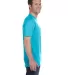 780 Anvil Middleweight Ringspun T-Shirt in Pool blue side view