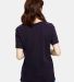 US115 US Blanks Relaxed Boyfriend Tee in Midnight back view