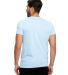US Blanks US2229 Tri-Blend Jersey Tee in Tri light blue back view