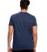 US Blanks US2229 Tri-Blend Jersey Tee in Tri navy back view