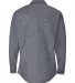 B8255 Burnside - Chambray Long Sleeve Shirt  Dark Denim back view