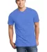 DT6500 District® - Young Mens Very Important Tee? in Hthrd royal front view