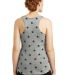 Alternative Apparel AA1927P Ladies Meegs Printed R in Eco grey stars back view