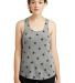 Alternative Apparel AA1927P Ladies Meegs Printed R in Eco grey stars front view