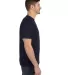 783 Anvil Adult Midweight Cotton Pocket Tee in Navy side view