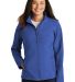  Port Authority L317 Ladies Core Soft Shell Jacket in True royal front view