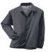 Augusta Sportswear 3100 Nylon Coach's Jacket - Lin in Graphite front view