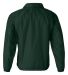 Augusta Sportswear 3100 Nylon Coach's Jacket - Lin in Dark green back view