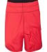 B9301 Burnside Solid Board Shorts Red back view