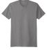 Next Level 6410 Premium Sueded Plain T Shirt Bulk  in Dark heather gray frontFlat view