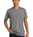 Next Level 6410 Premium Sueded Plain T Shirt Bulk  in Dark heather gray front view