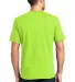  DT6000 District Young Mens Very Important Tee in Lime shock back view