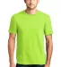  DT6000 District Young Mens Very Important Tee in Lime shock front view