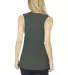 BELLA+CANVAS B8803  Womens Flowy Muscle Tank MILITARY GREEN back view