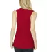 BELLA+CANVAS B8803  Womens Flowy Muscle Tank RED back view